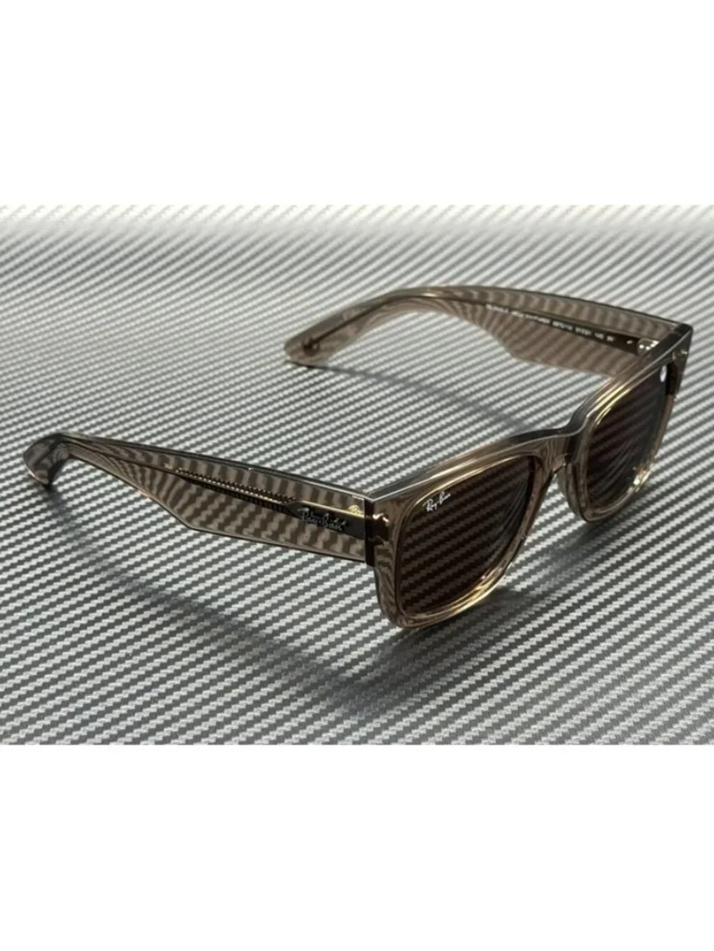 New Ray-Ban Men Light Brown Sunglasses 51-21-145